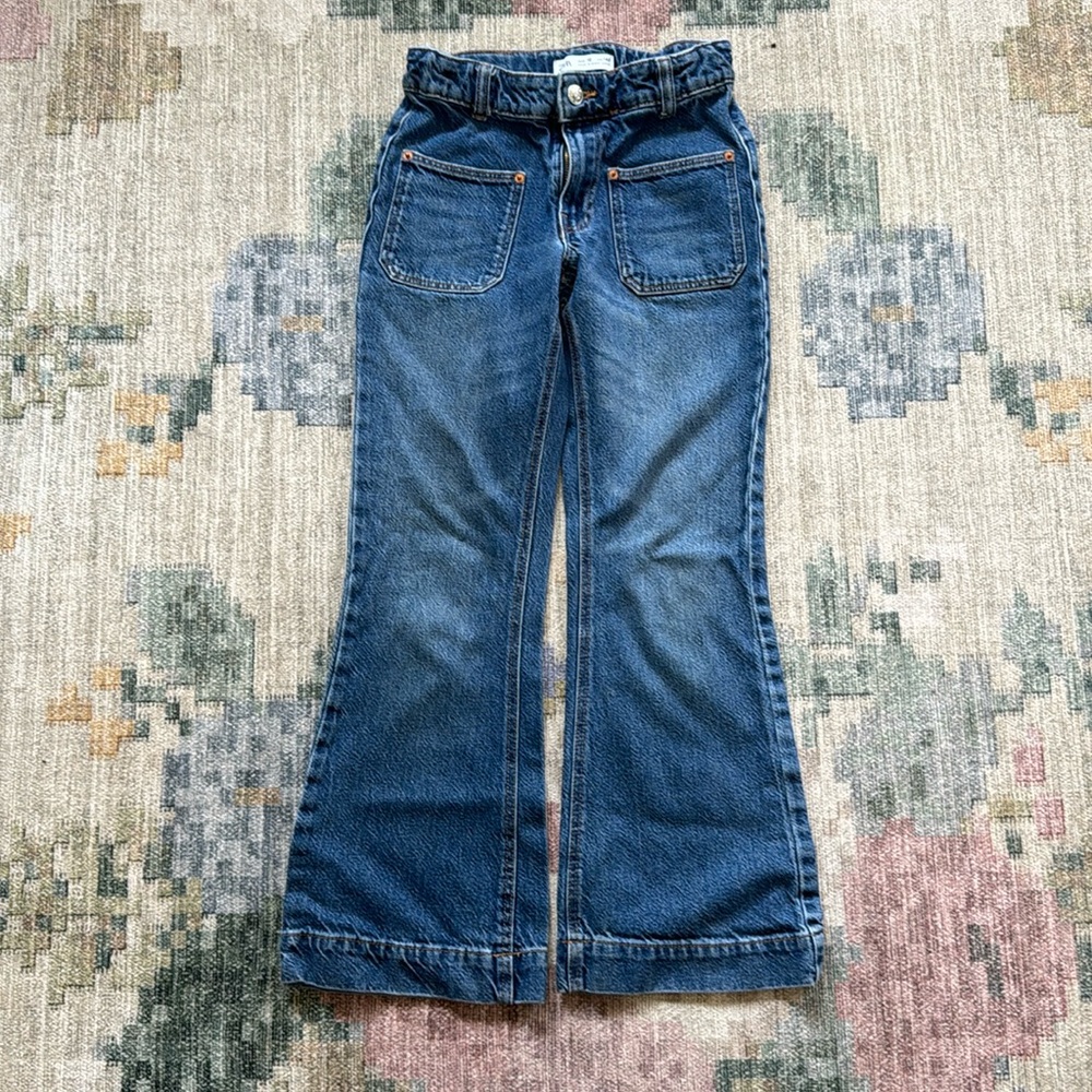 Girls sz 10 ZARA 70s bootcut jean